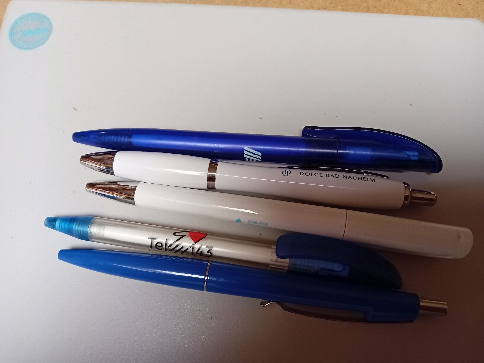 Stifte & Marker: 5 Kugelschreiber gebraucht – Gebraucht aus Witterswil von hele04
