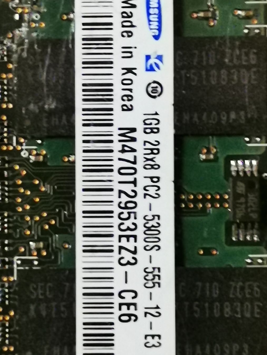 Samsung Memory / RAM: Samsung 2x 1gb ram pour pc portable – Gebraucht aus Versoix von Dji-tools-store 1
