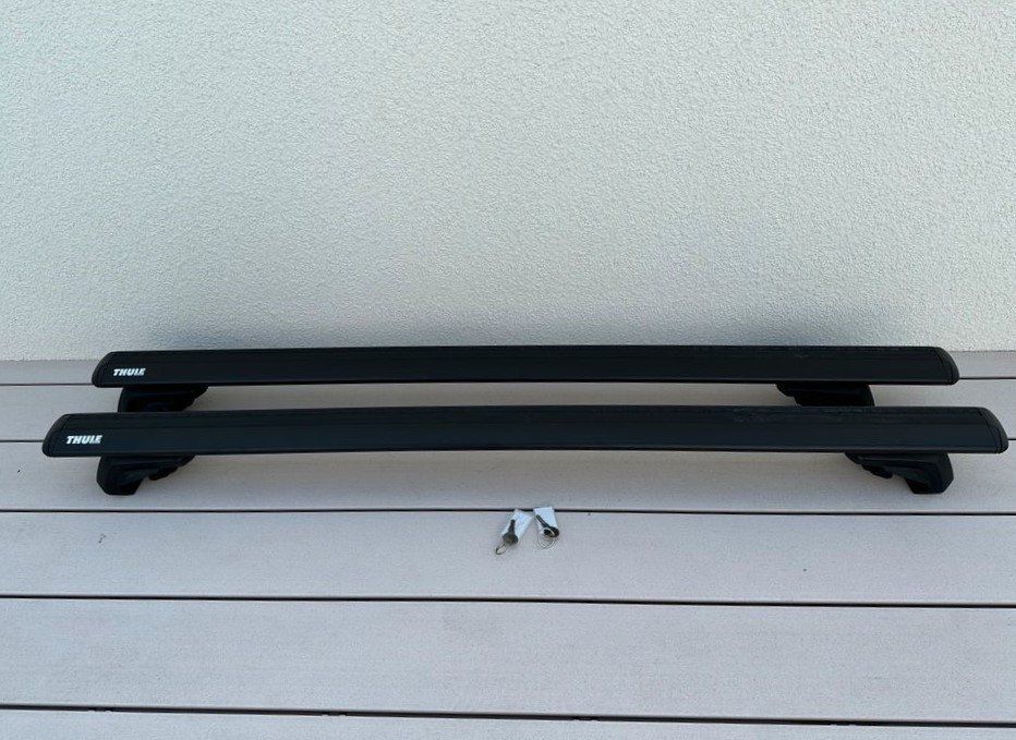 Thule Dachträger: Thule Dachträger - WingBar Evo 127 black - full set – Gebraucht aus Zürich von  1