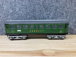 Buco Spur 0 Personenwagen 2. Klasse grün SBB