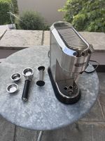 Siebträgermaschine DeLonghi Dedica Silber gebraucht