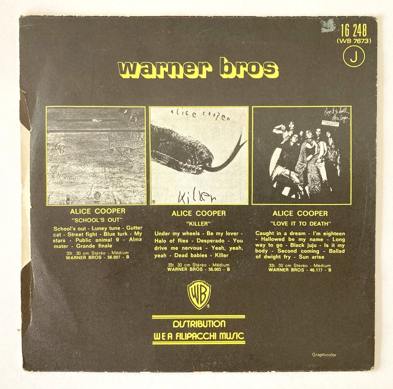 Schallplatten: ALICE COOPER - HELLO HURRAY – Gebraucht aus Bottens von hotter-than-hell 1