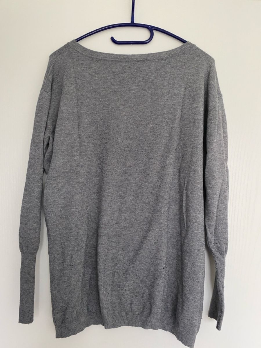 Pullover & Sweatshirts: Grauer Pulli mit seitlichen Knöpfen Gr. M/L – Gebraucht aus Dübendorf von chlinibetris 2