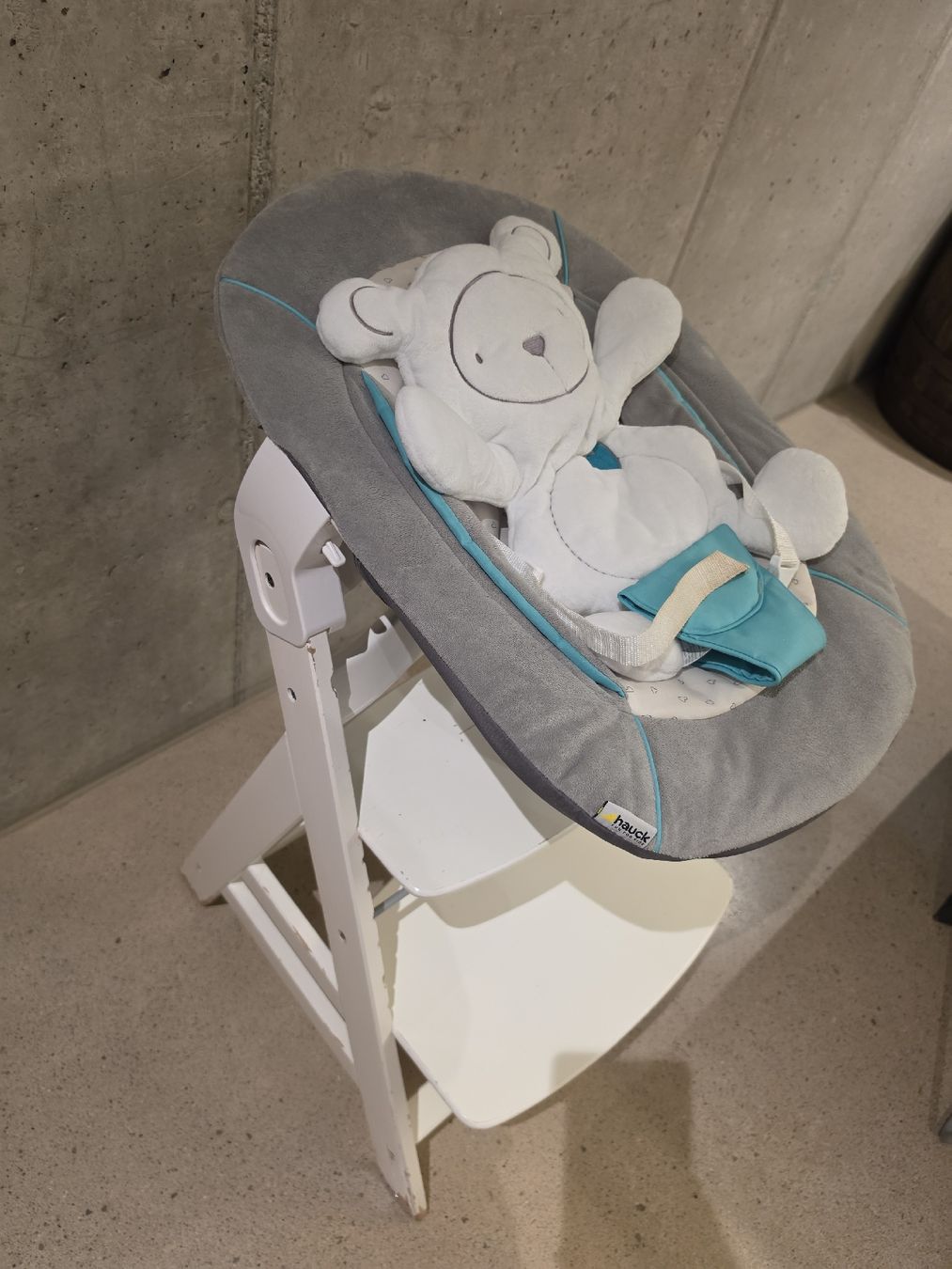 Hauck Seggioloni: Hauck Kinderstuhl mit Bouncer – Usato da Hunzenschwil venduto da bcomplete 5