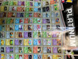 Pokemon Platinum Poster Sammelkarten ungebrauchter Zustand