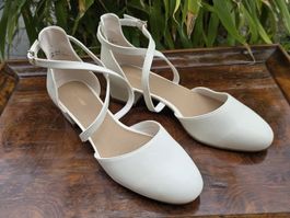 Graceland Sandaletten creme, Gr. 39, Top Zustand Neu 
