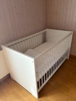 Babybett gebraucht aber mit neuer Matratze 70x140 cm