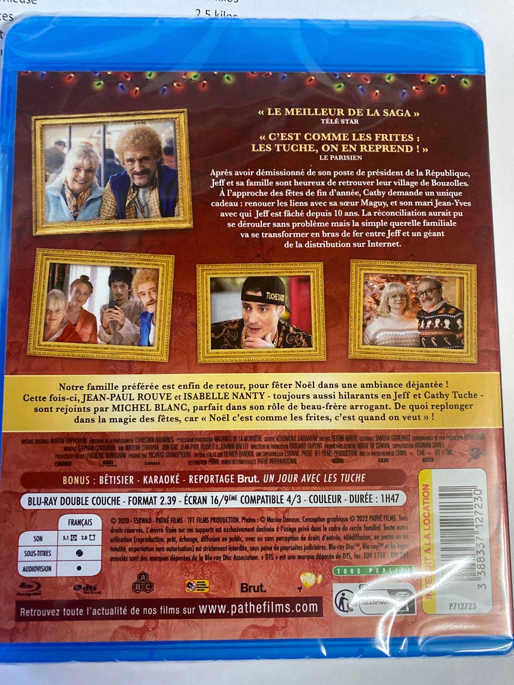 Tutti i DVDs: Les Tuche 4 - bluray - Comédie - – Nuovo e nell'imballaggio originale da Le Brassus venduto da cinema13 1