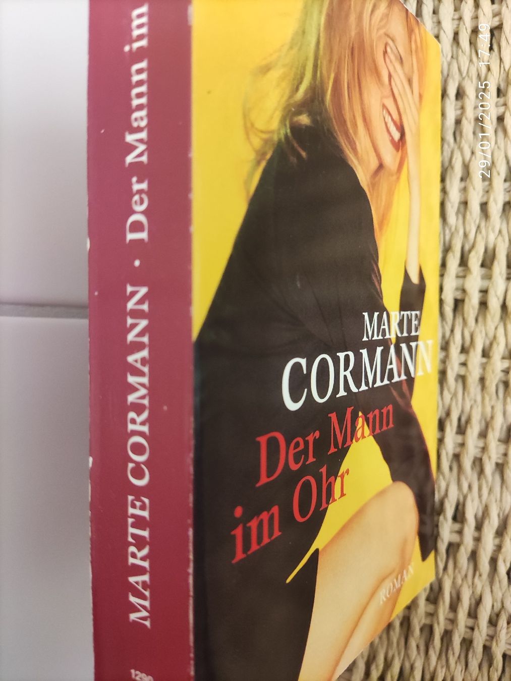 Libri: Marte Cormann Der Mann im Ohr – Usato da Basel venduto da Alacant 2