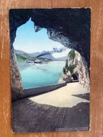 AK Merligenstrasse, Blick auf Thunersee. Dampfschiff