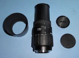 Objektiv Sigma Zoom 70-300mm 1:4-5.6 DL für Sony Alpha