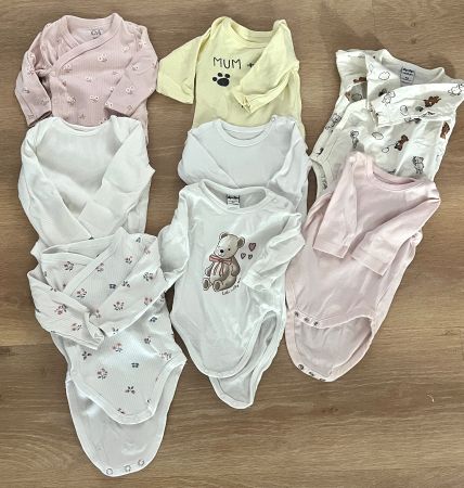 Langarm-Bodys Set für Mädchen