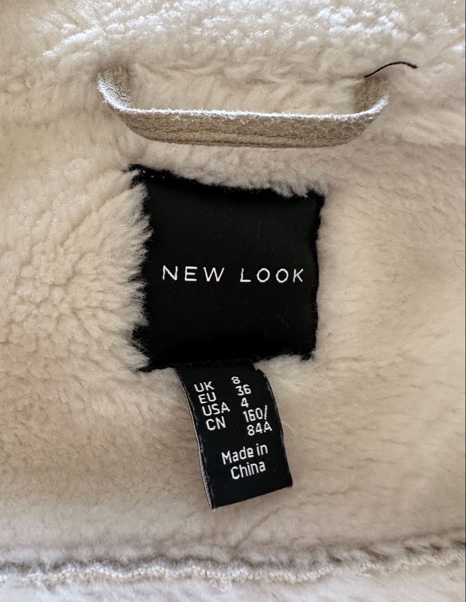 New Look Giacche: New Look Aviator Jacket beige EU 36 used condition – Usato da Luins venduto da vvs_7kqr 4