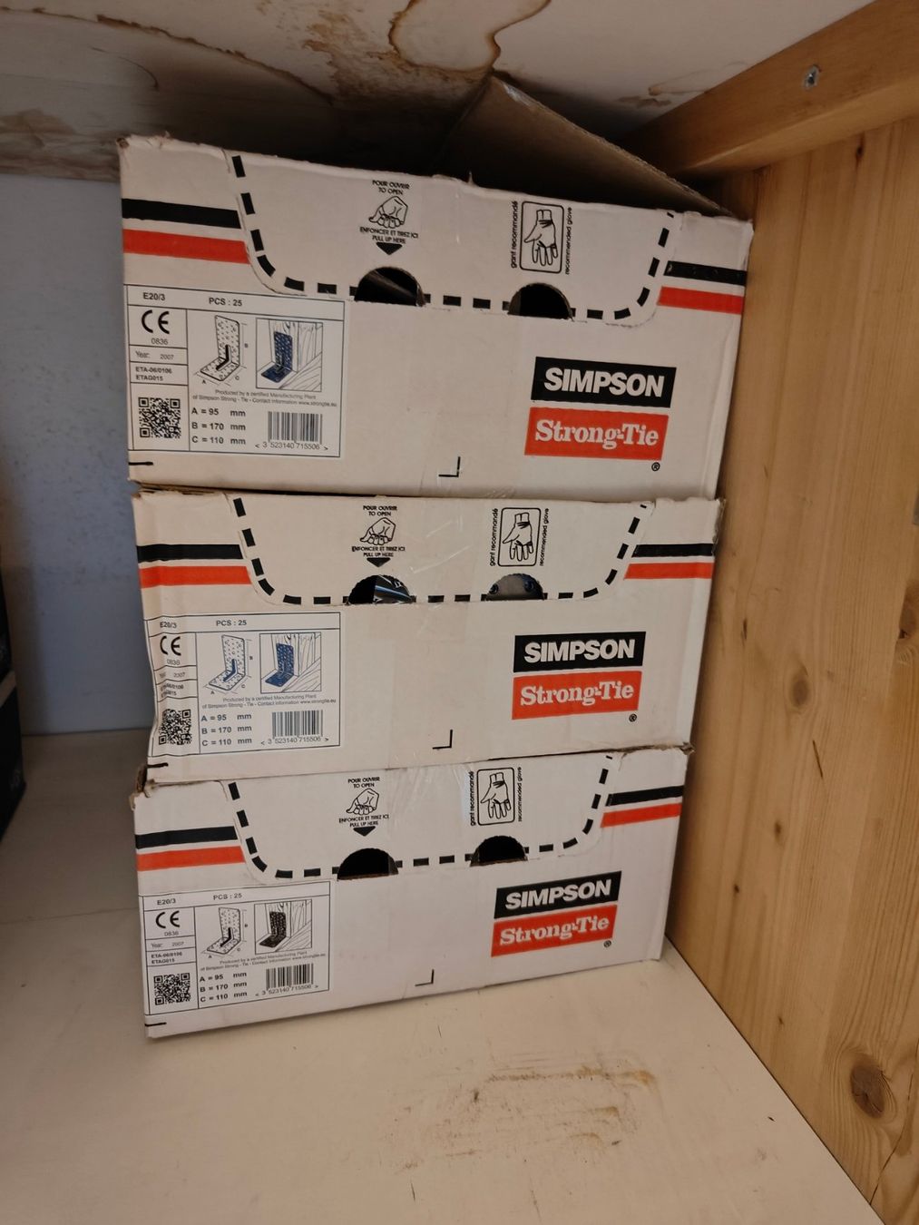 Eisenwaren: Winkelverbinder SIMPSON Strong-Tie ABR – Gebraucht aus Waldkirch von Jerom77