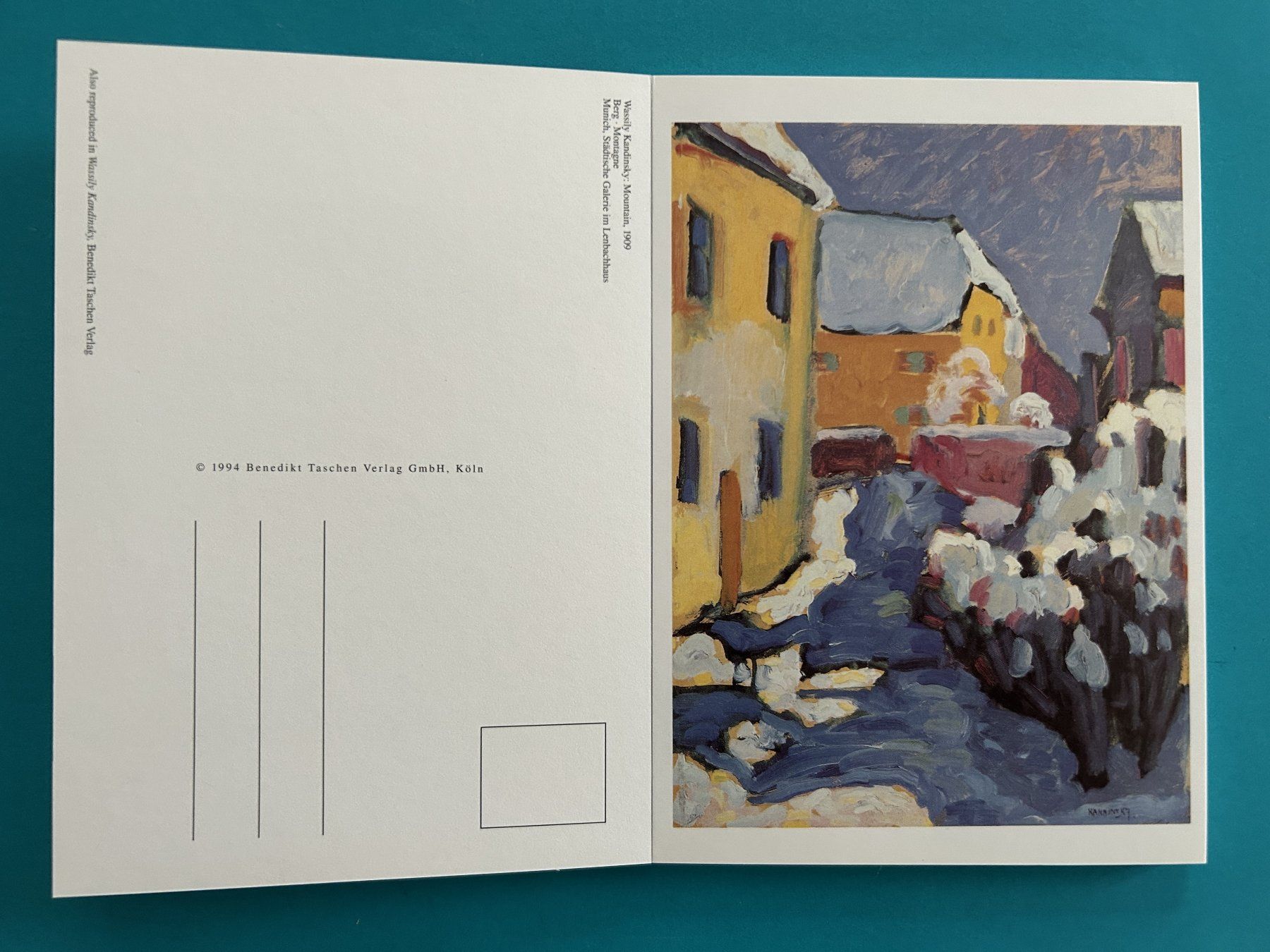 Cartes postales: KANDINSKY - POSTKARTEN – D'occasion à Zürich par Domus09 3