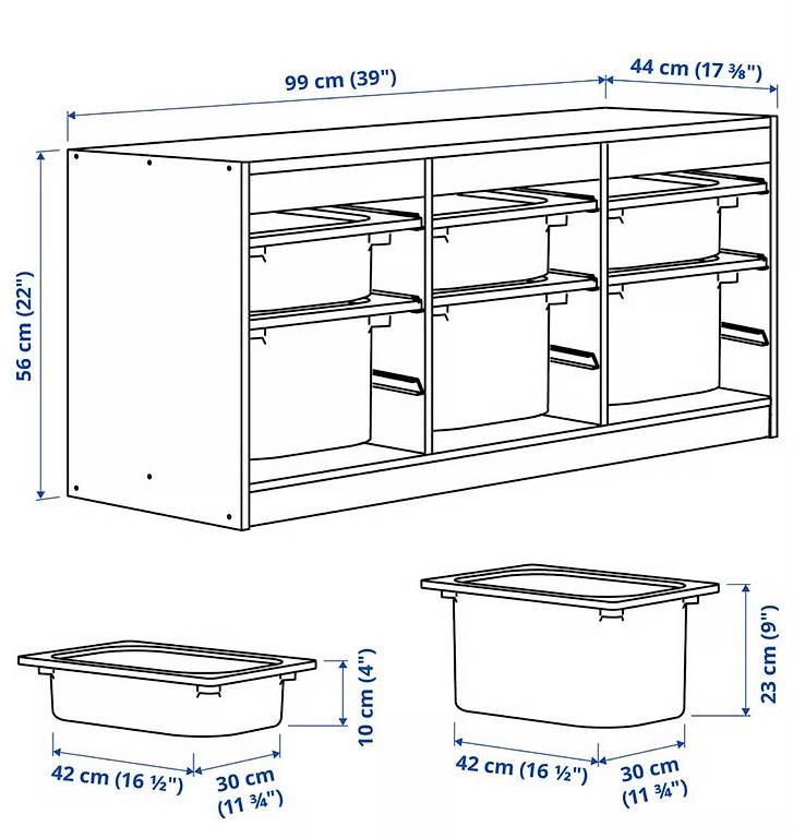 Regale: Trofast Ikea Aufbewahrung  – Gebraucht aus Steinmaur von den_czr7 4