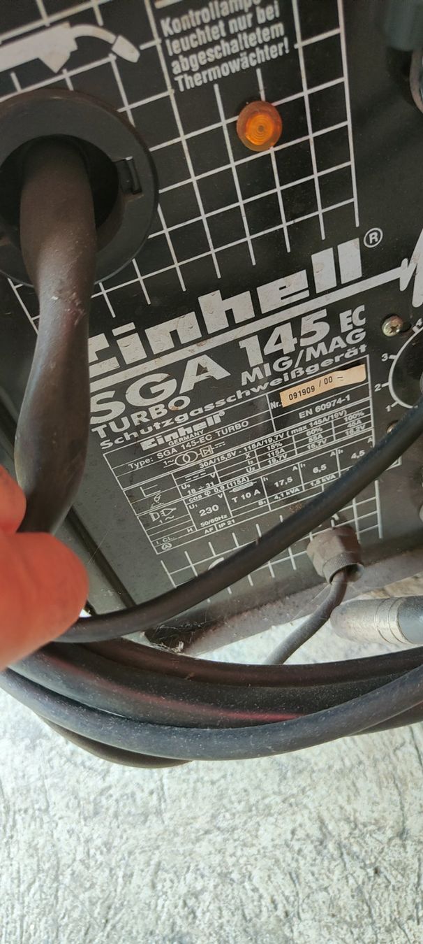 Einhell Saldatori: Schweissgerät 145 MIG und MAG – Usato da Sirnach venduto da temi81 2