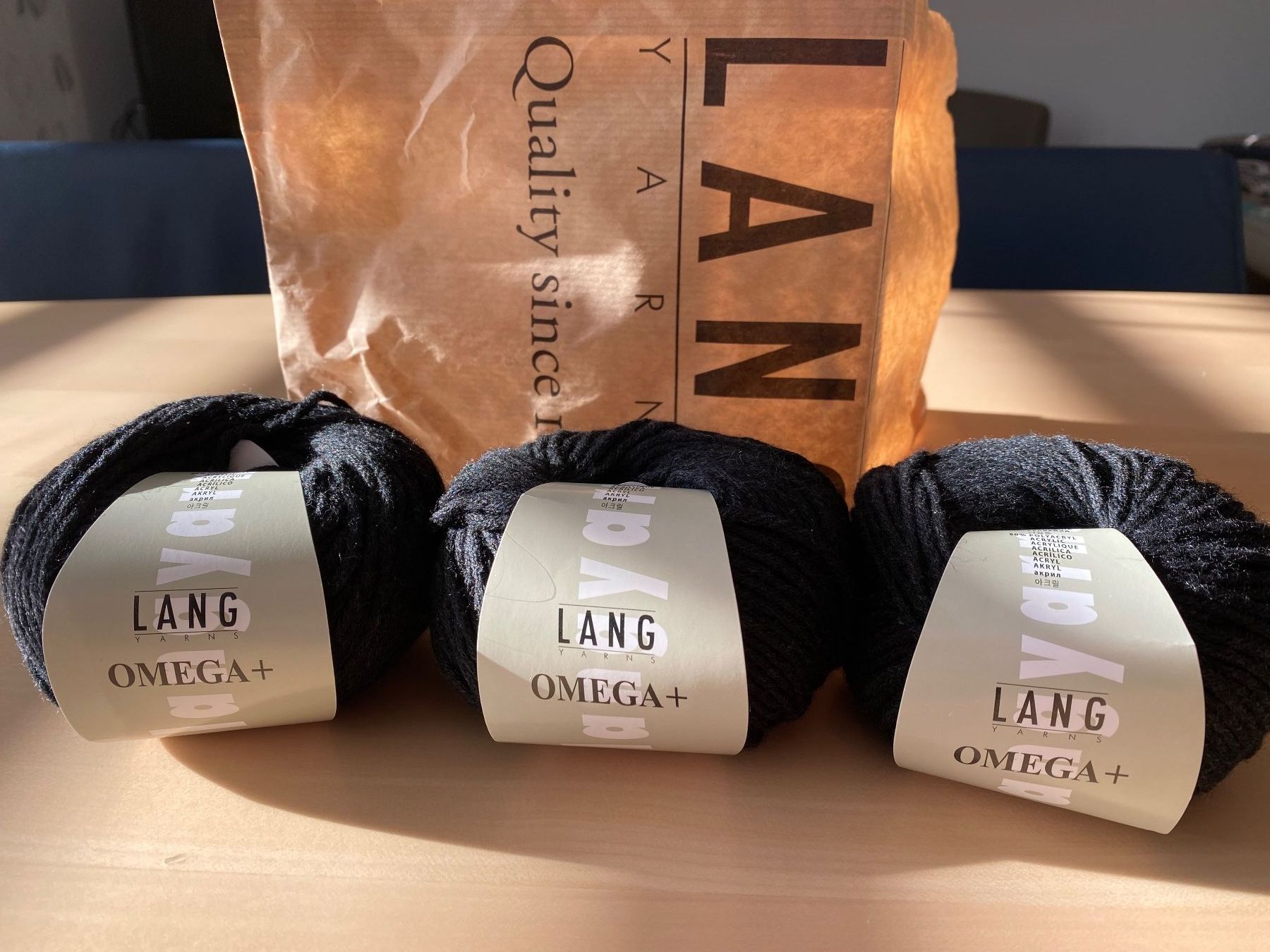 Lang Yarns Lana: Lang Yarns - Omega+ / 3 Stück – Nuovo e nell'imballaggio originale da Meisterschwanden venduto da Lapins2019 3