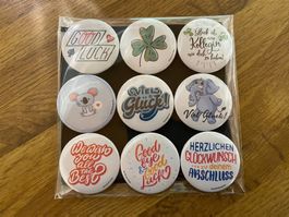 Glücks Magnet Buttons