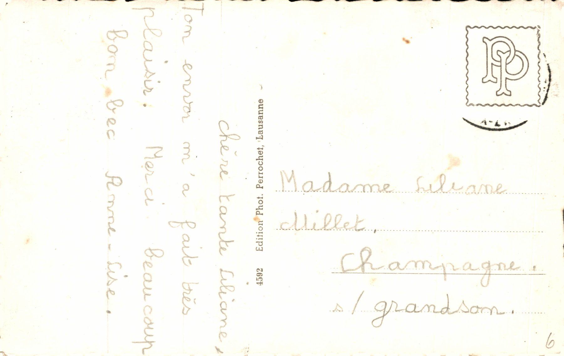 Cartoline postali: Rougemont – Usato da Bronschhofen venduto da Astore 1