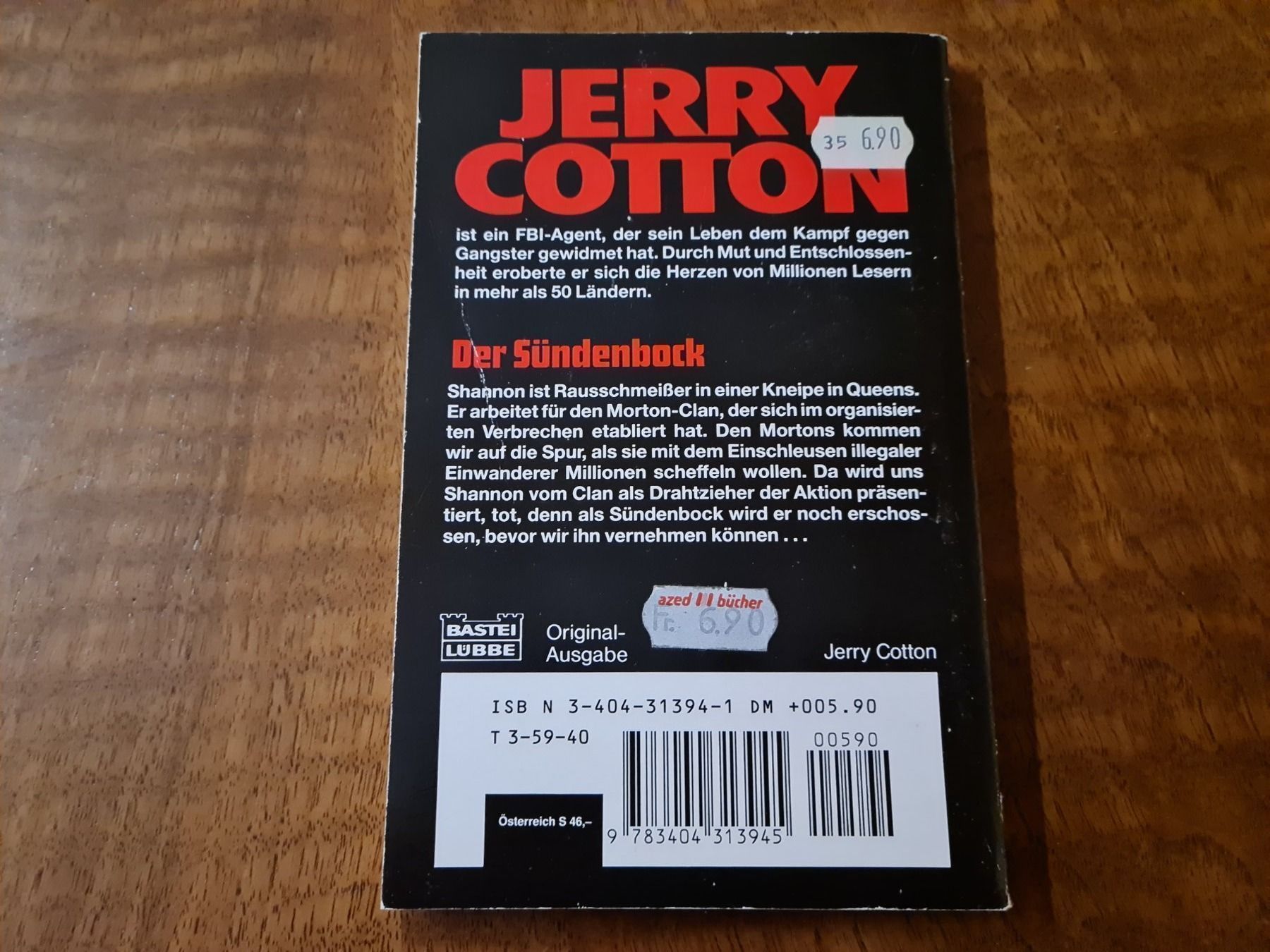Libri: Der Sündenbock – Usato da Erstfeld venduto da Uhu1980 1
