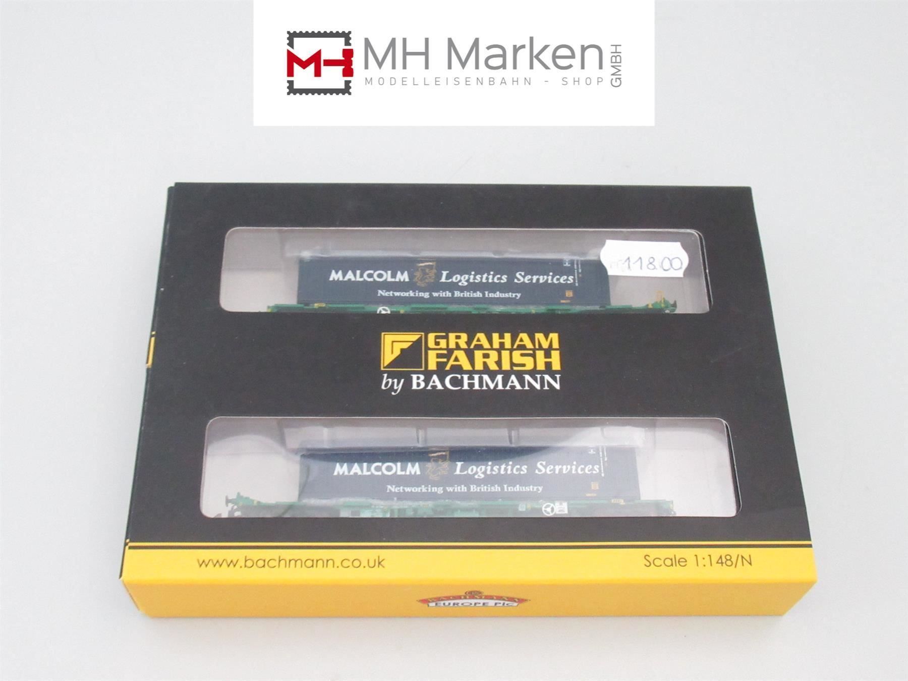 Modellini di ferrovie: Graham Farish 377-353A Intermodal Wagon British Railways – Usato da Basel venduto da mhmarken
