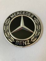 Mercedes Benz Motorhauben Emblem / Schwarz / Durchm. 74mm