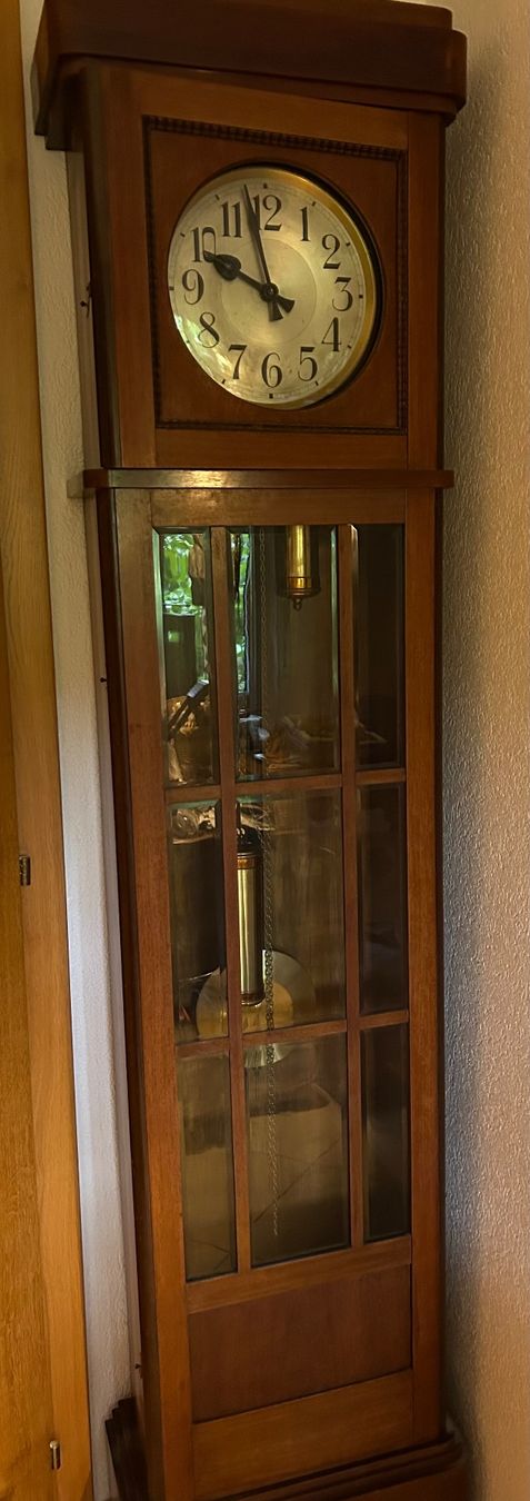 Orologi da terra & Orologi da parete: Antike Standuhr aus Holz – Usato da Bassecourt venduto da spargel13