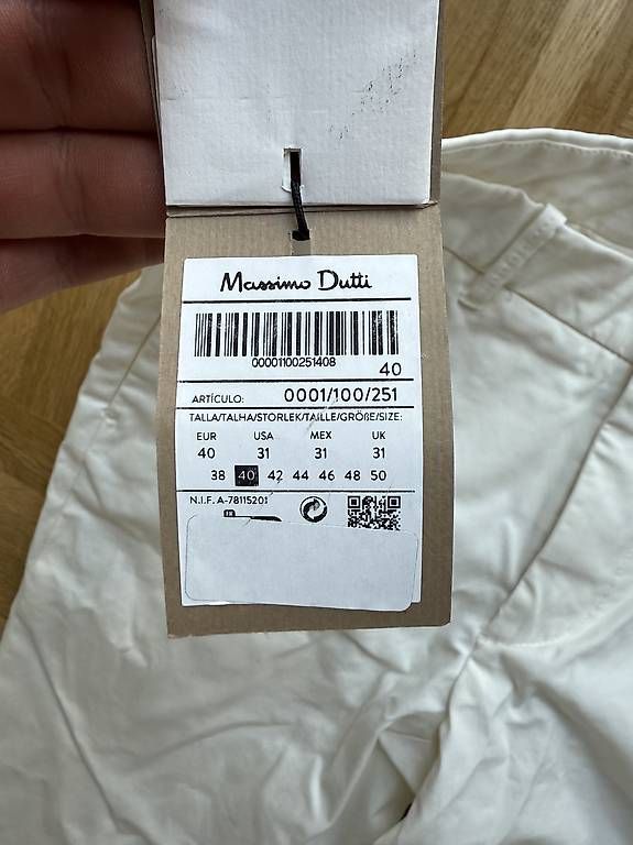 Massimo Dutti Pantaloni: Massimo Dutti Hose – Nuovo e nell'imballaggio originale da Basel venduto da alu_l9s8 2
