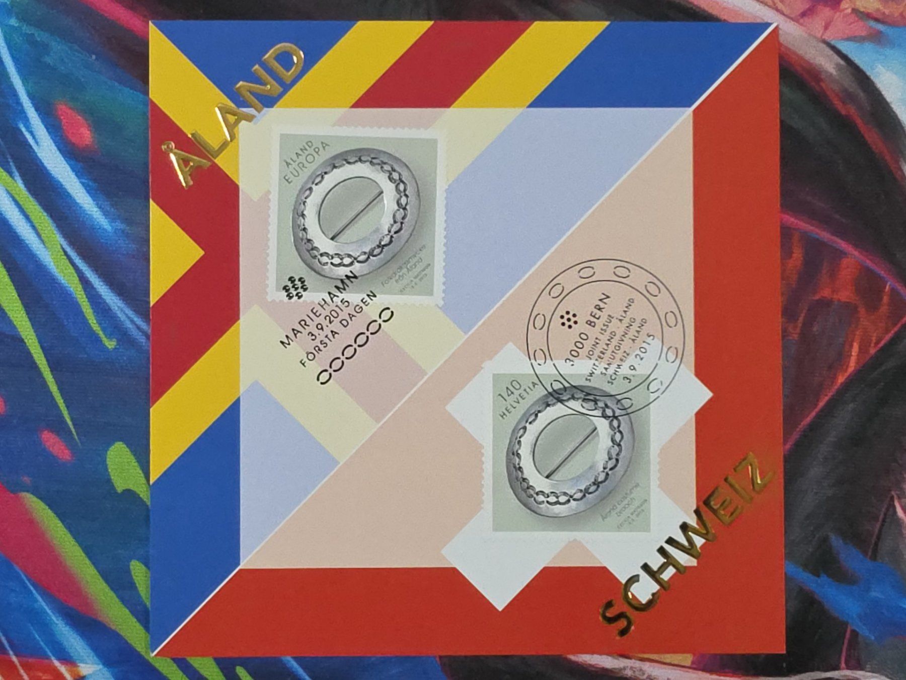Tutti i francobolli: CL26 Document + Timbre Suisse 2015 – Usato da Cousset venduto da Patrick_Collections