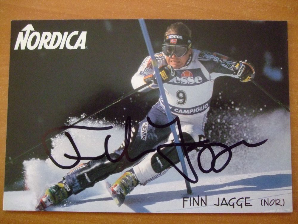 FINN JAGGE (NOR) VERSTORBEN AUTOGRAMMKARTE Kaufen auf Ricardo