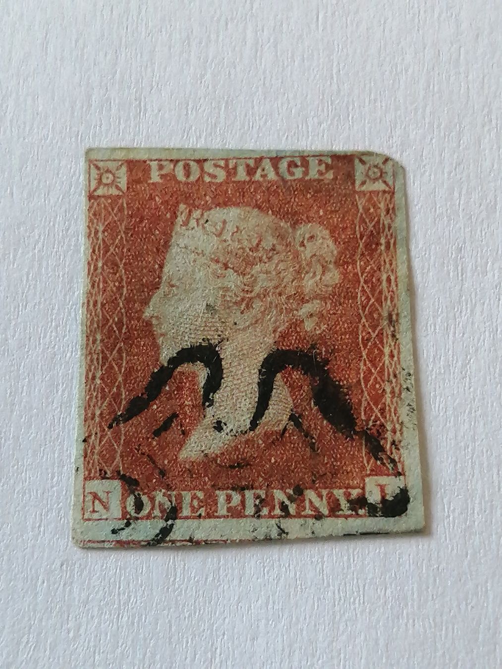 Tutti i francobolli: One Penny Red 1841  – Usato da Happerswil venduto da tschergi