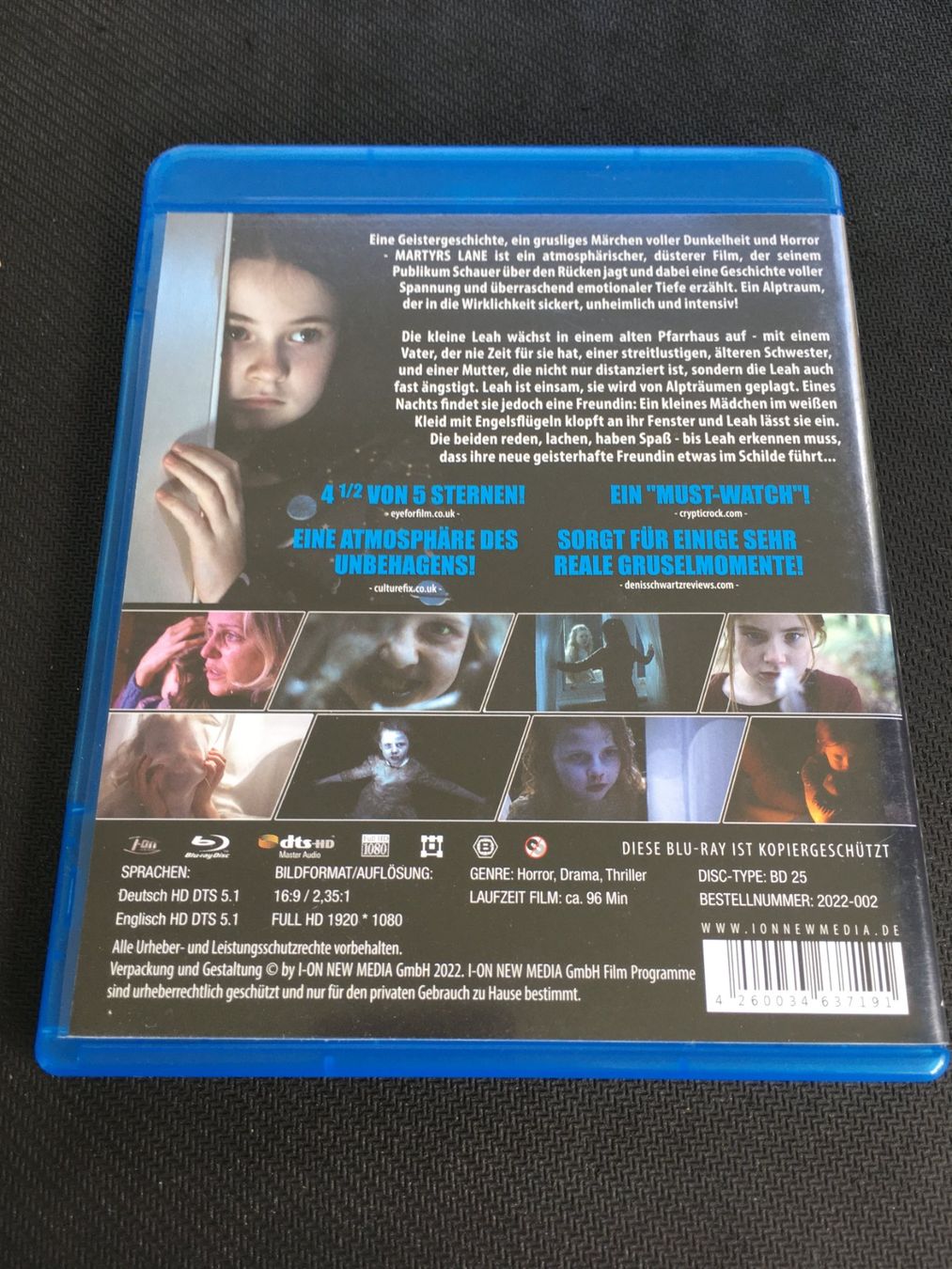 Tutti i DVDs: Martyrs Lane [Blu-ray] – Usato da St.Gallen venduto da MedienJoe 1
