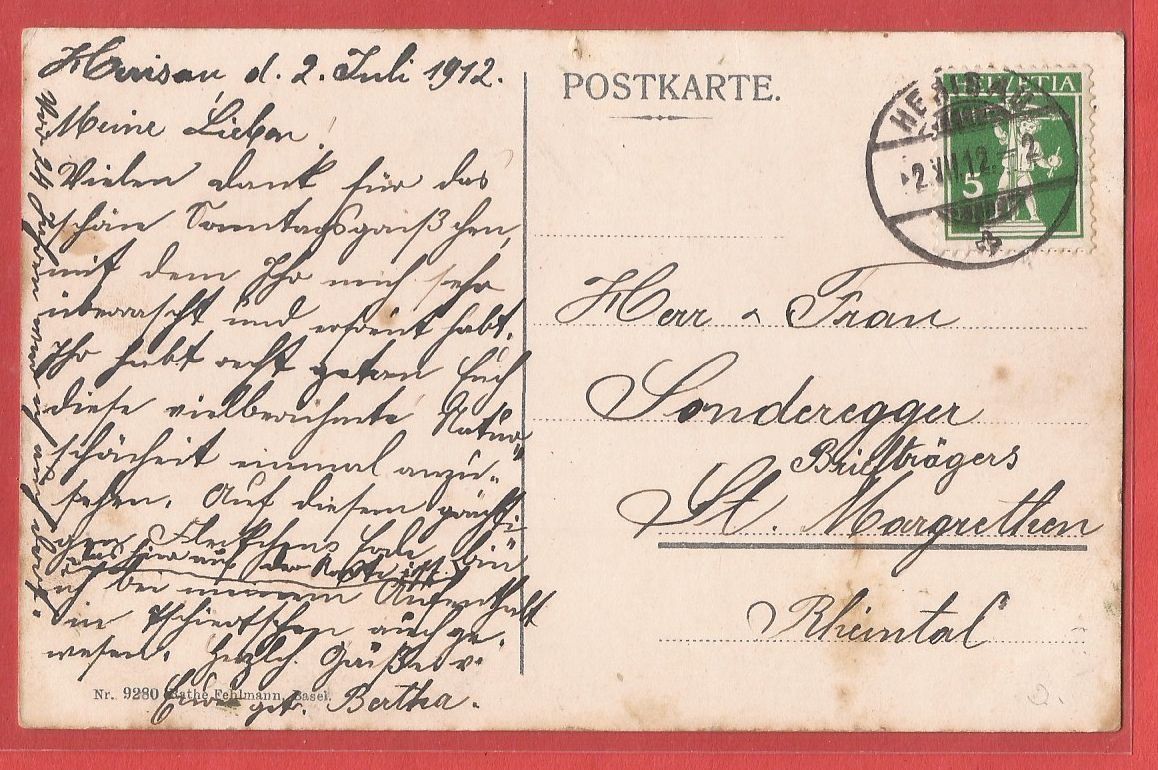 Cartes postales: Lenzerheide - Boote auf Lenzerheidesee - 1912 – D'occasion à Fislisbach par Porano 1