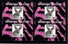 Crypto Briefmarke - Nr. 6 The RABBIT kompl. Serie gest.