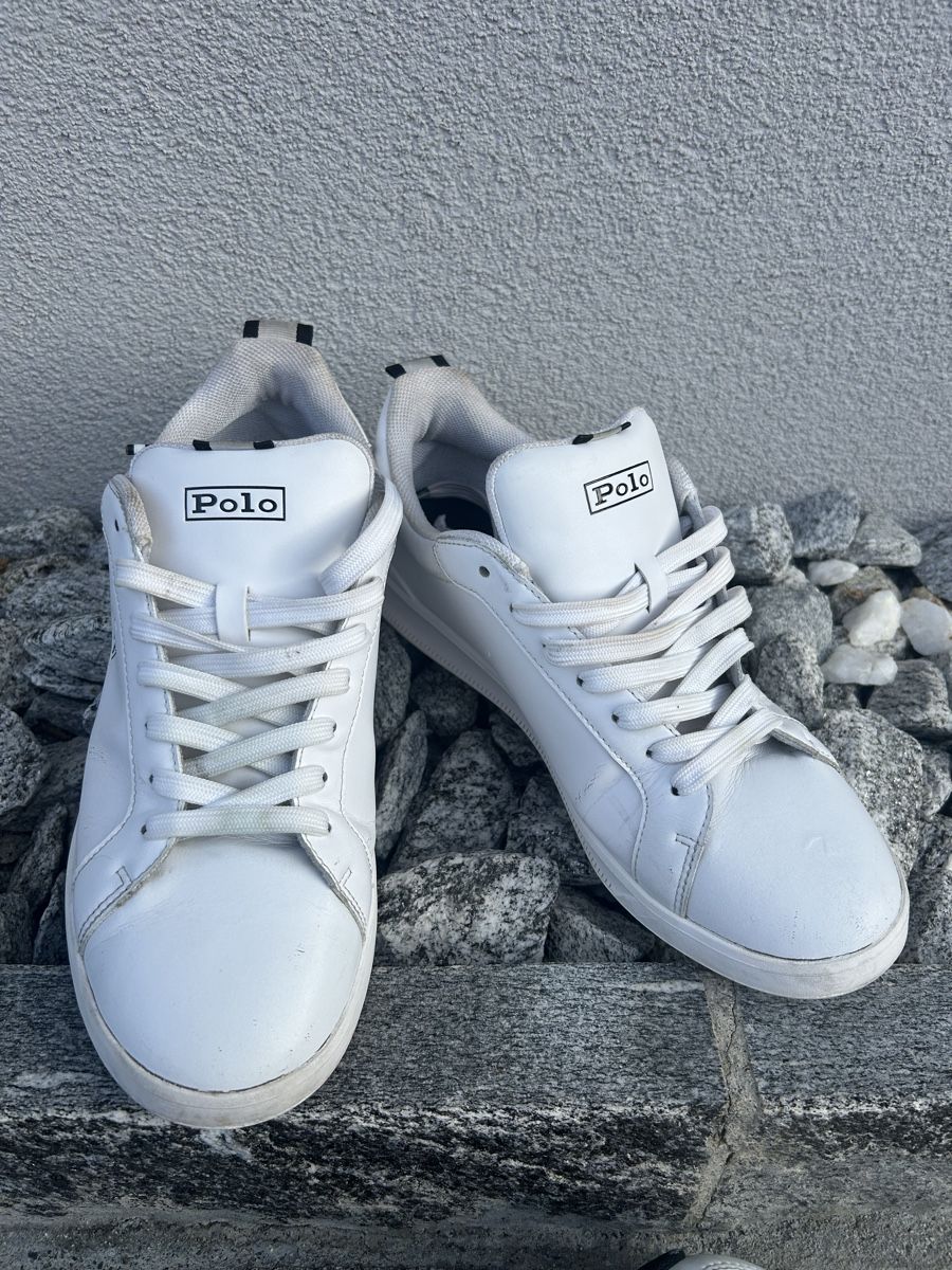Ralph Lauren Chaussures hommes: Sneaker Polo Ralph Lauren 42 Leder – D'occasion à Sils im Domleschg par preski76 2