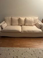 Sofa 3-Sitzer hellbeige