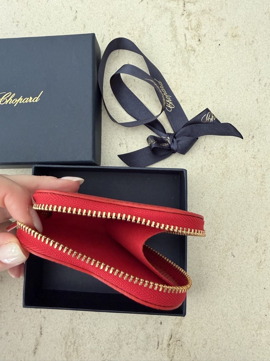 Chopard Portamonete: Chopard Red Heart Coin Purse with Box – Nuovo e nell'imballaggio originale da Zürich venduto da Pandainlondon 3