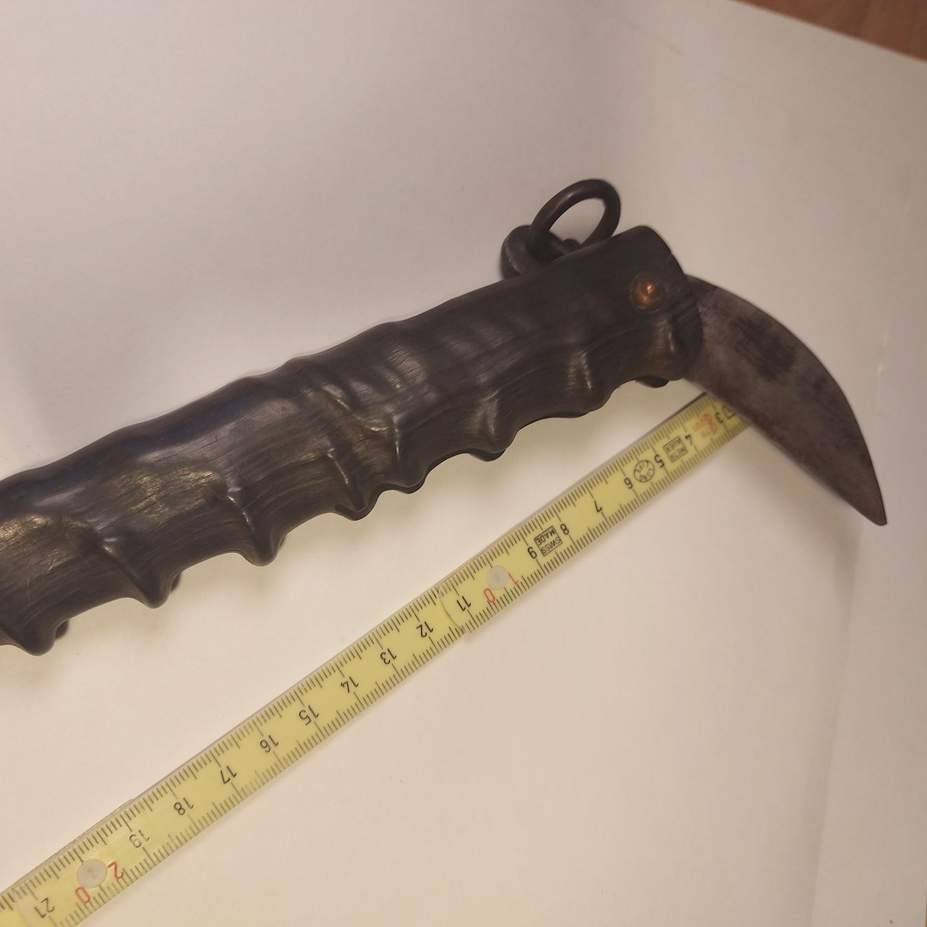 Posate: antikes Messer 48 cm – Usato da Opfikon venduto da Seevogt47 3