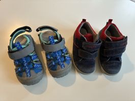 2 Lauflernschuhe für Jungs in Größe 22