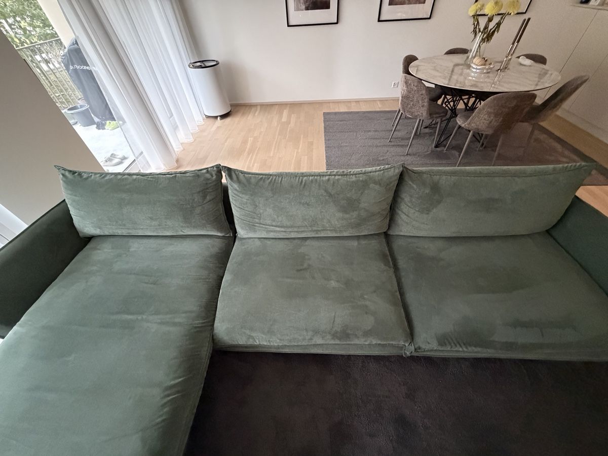 Sofas: HOM‘IN Ecksofa Grün – Gebraucht aus Kriens von Milaaan 2