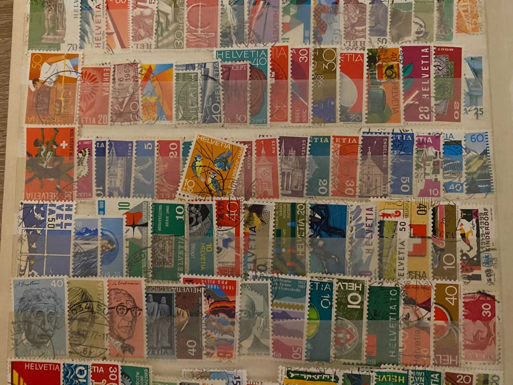 Tutti i francobolli: Briefmarken  Schweiz gemischt 120stuck – Usato da matten b. interlaken venduto da jfran17 2