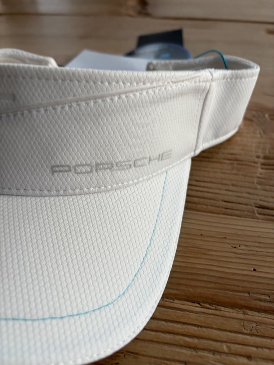Porsche Copricapi, berretti & cappellini: Porsche Visor Cap weiss neu – Nuovo e nell'imballaggio originale da Altendorf venduto da Charlyle 1