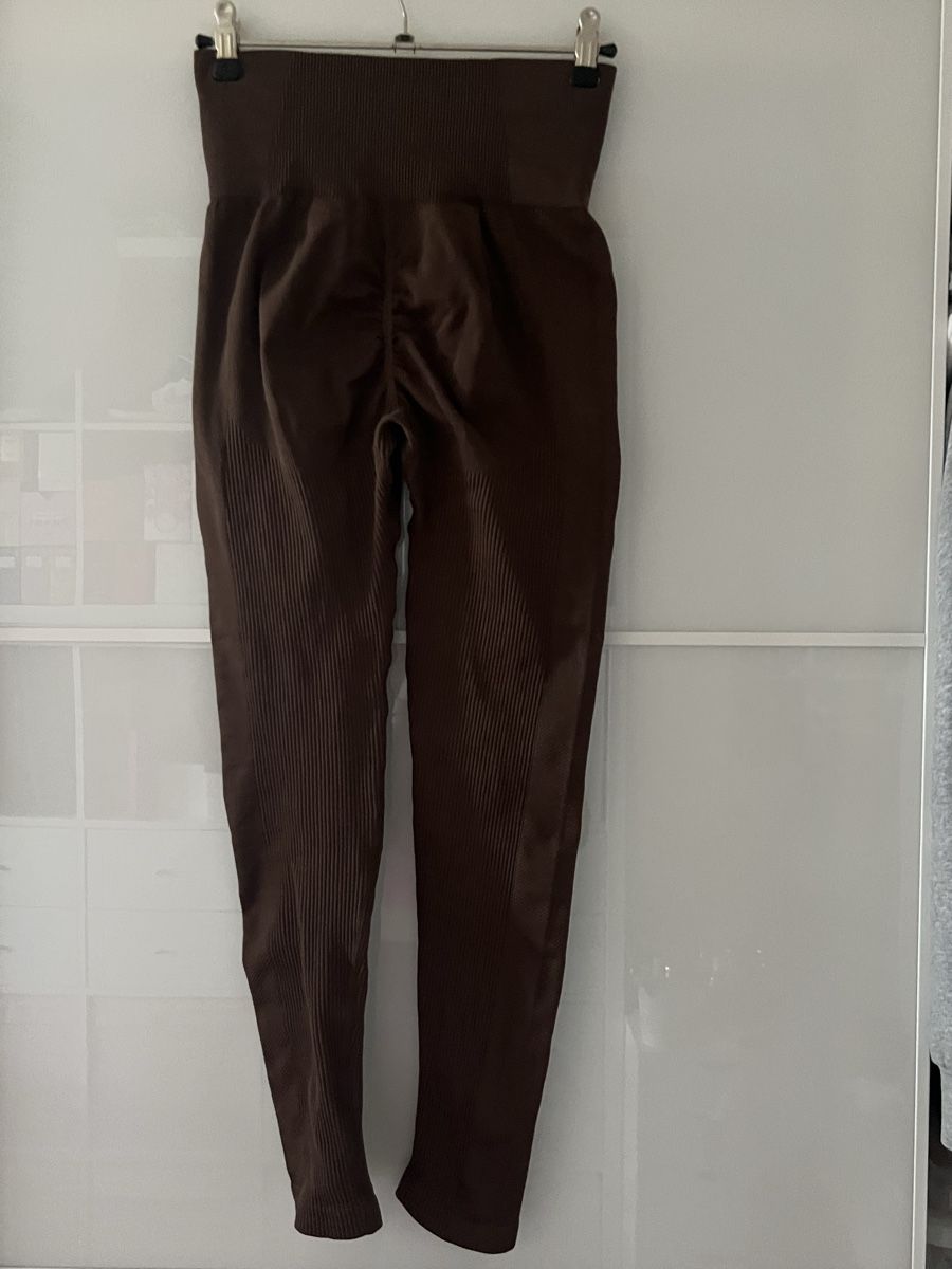 Leggings: Leggings braun mit scrunch Grösse S/M – Neu (gemäss Beschreibung) aus Hochdorf von lor_dk57 2