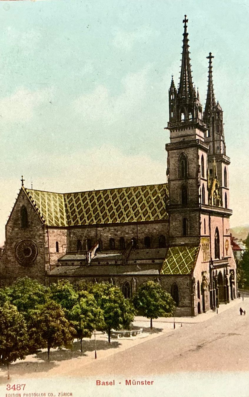 Ansichtskarten: BASEL Münster – Gebraucht aus Root von ENGLAND-TREASURES 1