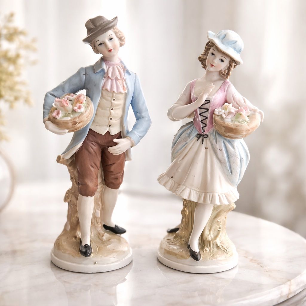 Statuette: 2 statuettes anciennes – Usato da Boudry venduto da jul_l9mr
