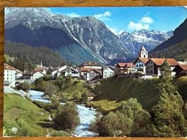 📸 Bergün / Bravuogn: Echt Post gelaufen, 4 Postkarten uralt