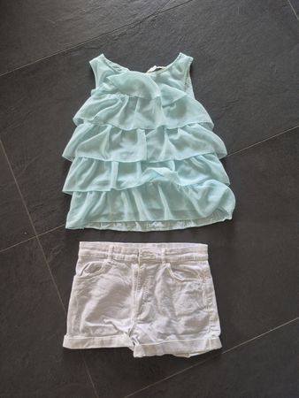 Set aus Top und Shorts Gr. 158