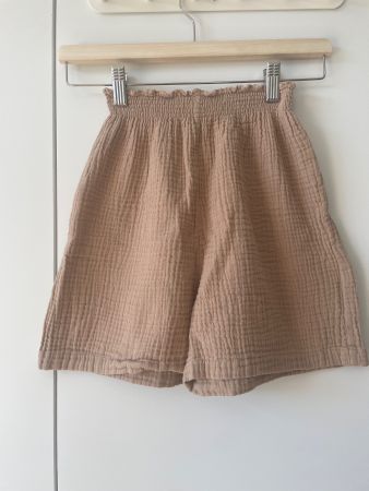 morena isabel Musselin Shorts Beige – Gr. S (XS)