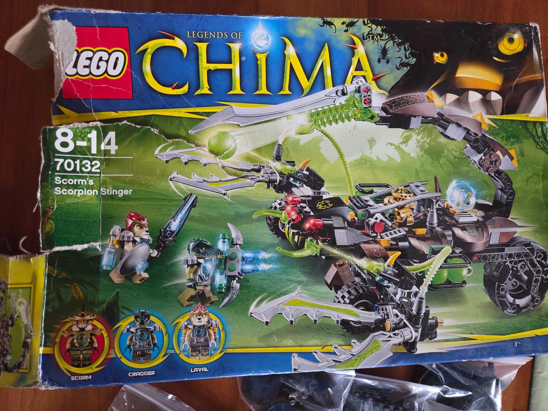 Lego Giocattoli: Lego CHIMA Scorm's Scorpion Stinger 70132 – Usato da St. Gallen venduto da Razoon77 1